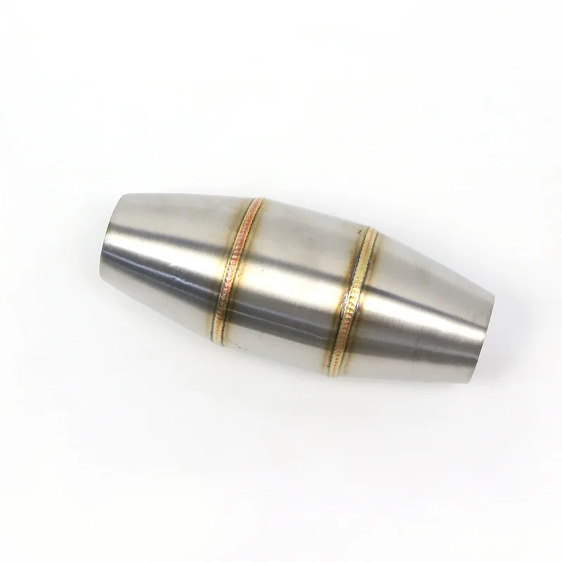 

Motorcycle Cafe Racer Modified Exhaust Mid Pipe Universal 35MM Muffler Silencer Expansion Cruiser Chopper Old School Bobber