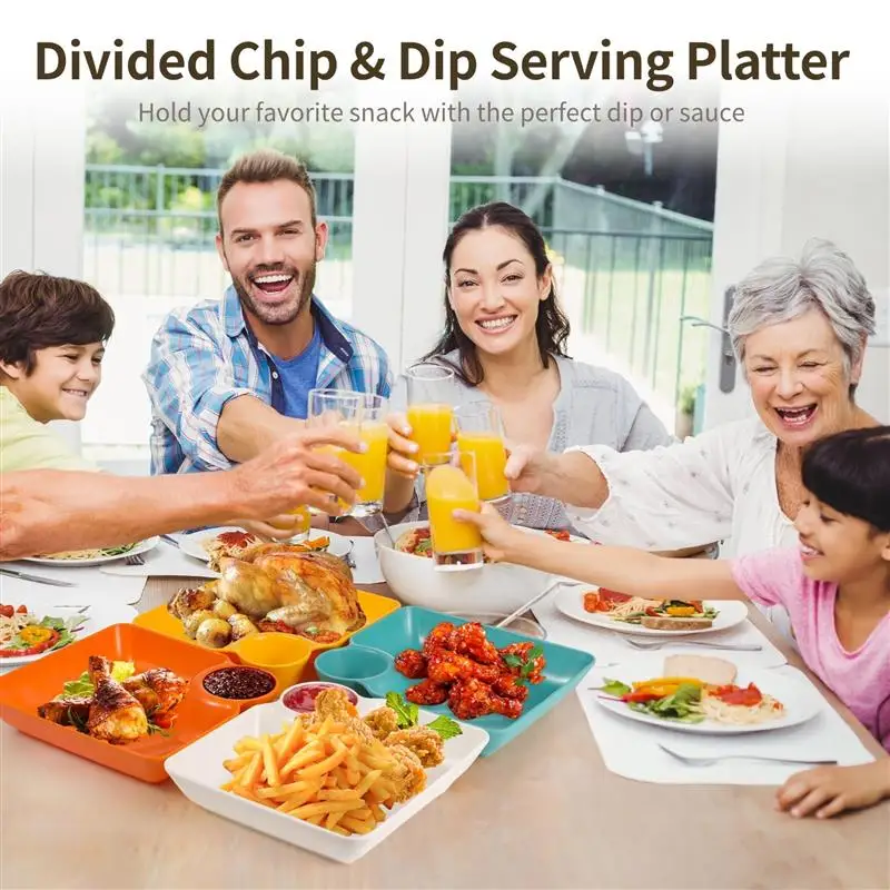 16 шт. сервировочные тарелки для занурений разделенная тарелка пельменей