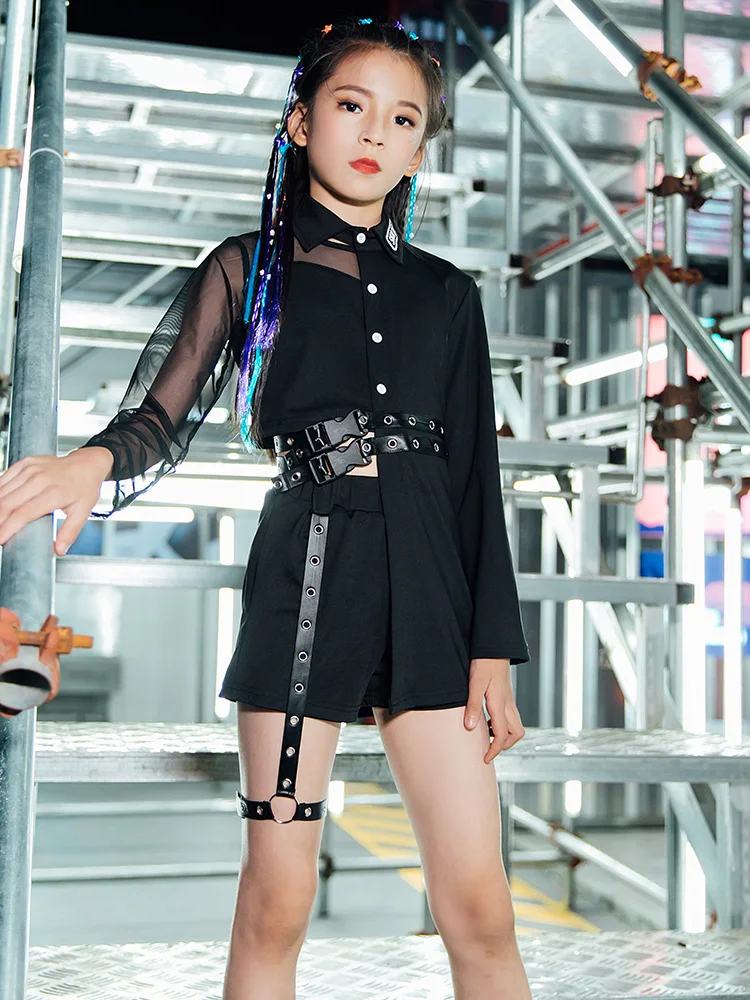 

Girls Jazz Dance Costumes Girls Costumes Fashion Suits Children's Catwalk Show Fashion Trendy Cool