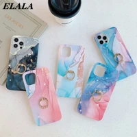 kickstand cases for iphone 13 12 11 pro max xr xs x 7 8 plus se 2020 colorful marble phone back cover soft imd shockproof coque