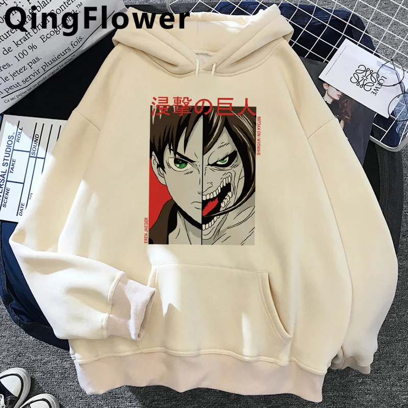 

Anime Kimetsu No Yaiba Demon Slayer Death Note Attack on Titan Shingeki No Kyojin hoodies male Ulzzang male pullover plus size