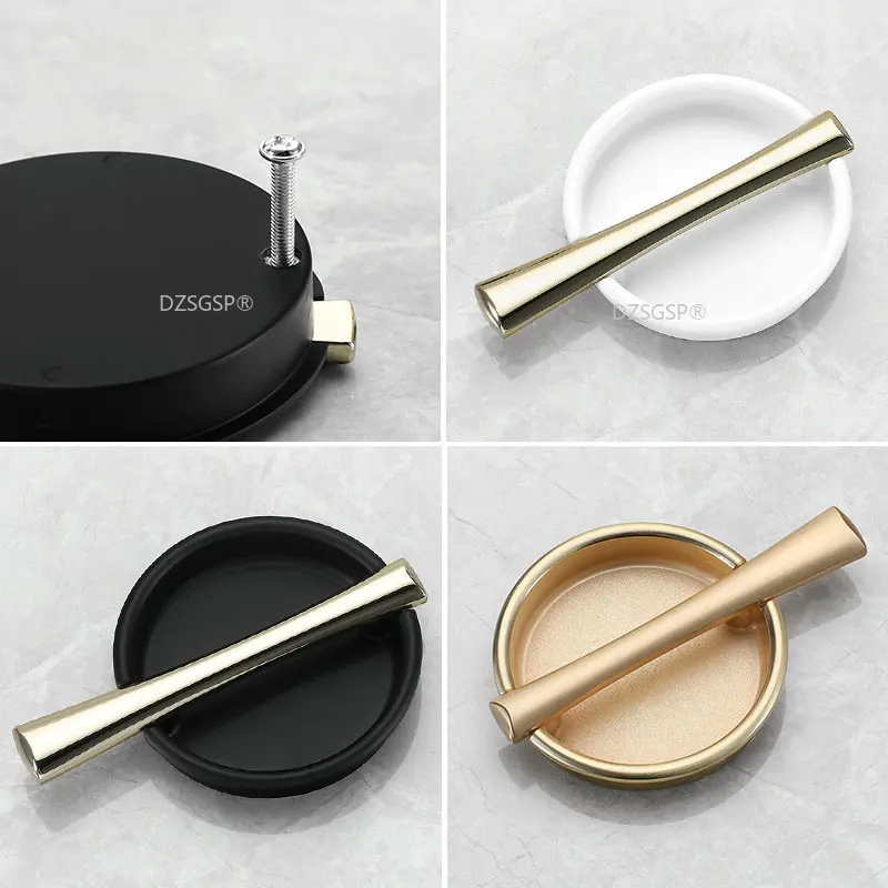 

Invisible Concealed Handle Embedded Drawer Pulls knob European Furniture Handles Zinc alloy /Built-in Round Wardrobe Handle