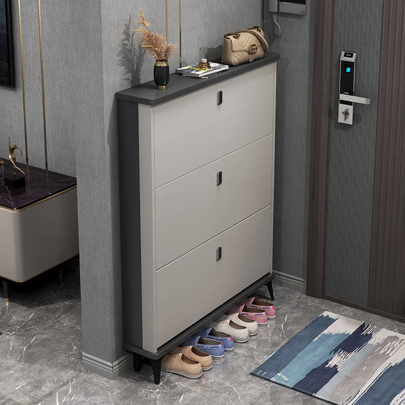 

Saving Space Large Shoe Cabinets Modern Entrance Bedroom Shoe Cabinets Free Shipping Prateleiras Hallway Furniture WW50SC