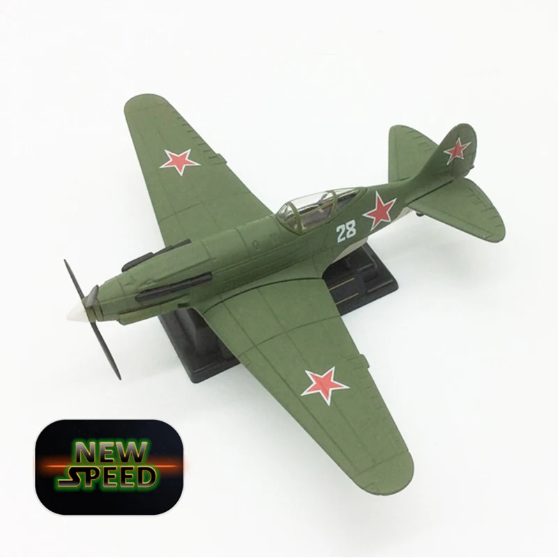 Литая в масштабе 1:48 модель самолета MIG3 из сплава для семьи