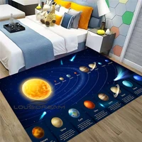 planet solar system childrens room carpet space planet carpet childrens room play mat home decoration play crawling mat