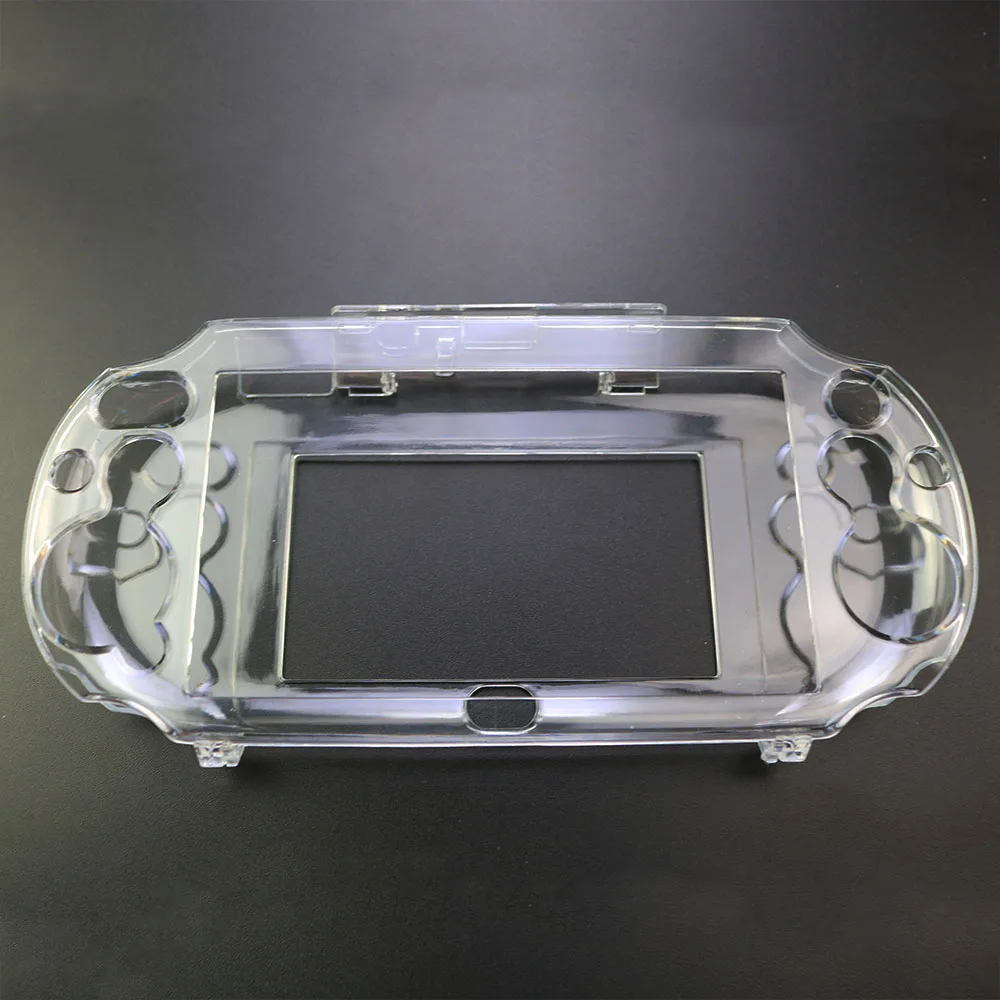 YUXI 1PCS For PS Vita 2000 slim/PSV Clear Crystal Protective Case Hard Guard Shell Slim Gaming Transparent Skin Protection Cover |