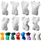 3D прозрачная эпоксидная форма, силиконовая форма для тела, товары для изготовления свечей ручной работы, форма для смолы, декор для рукоделия