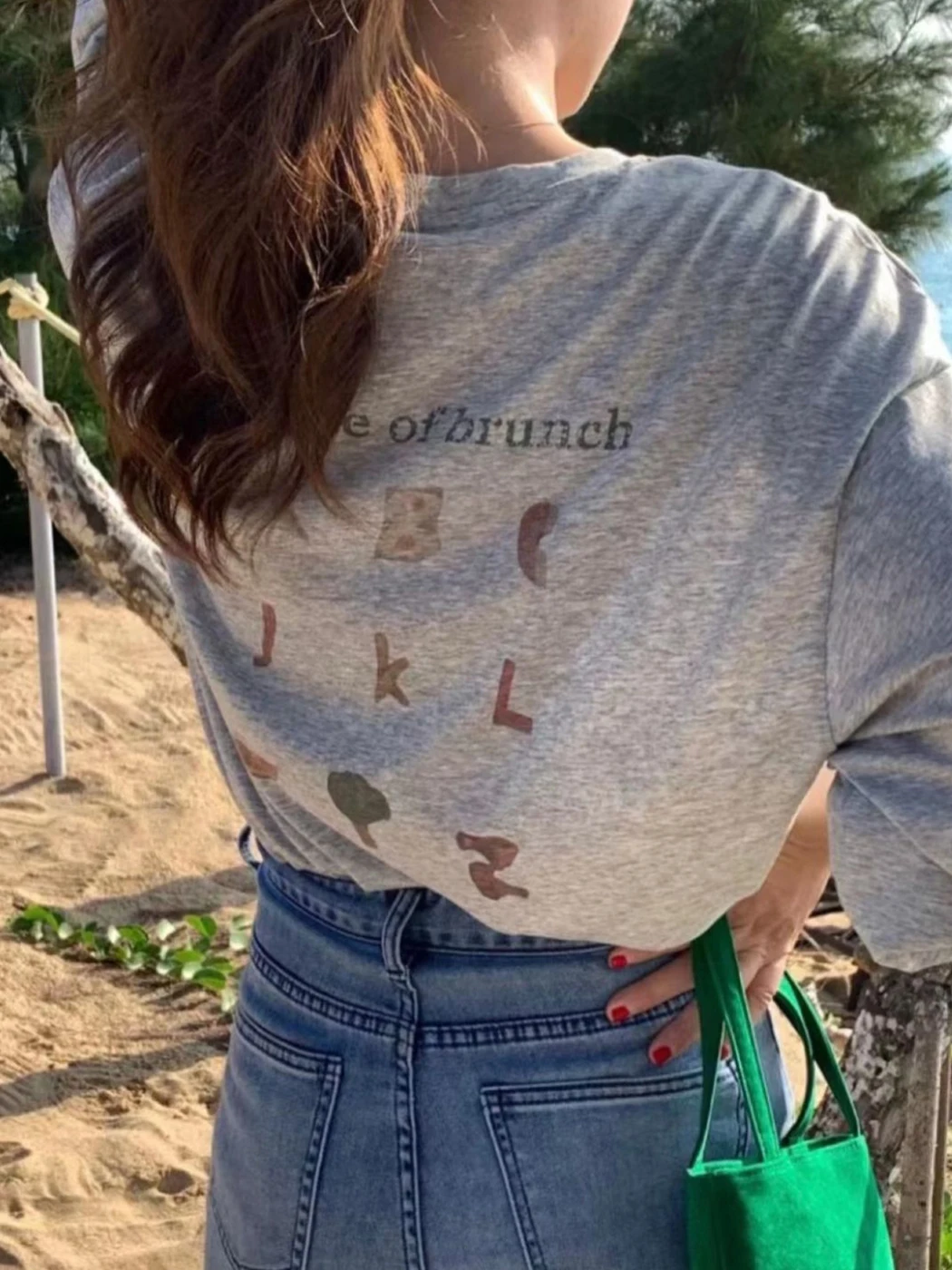 

Футболка женская с принтом хлеба, тонкая хлопковая рубашка с длинным рукавом, с круглым вырезом, повседневная винтажная одежда, лето 2022