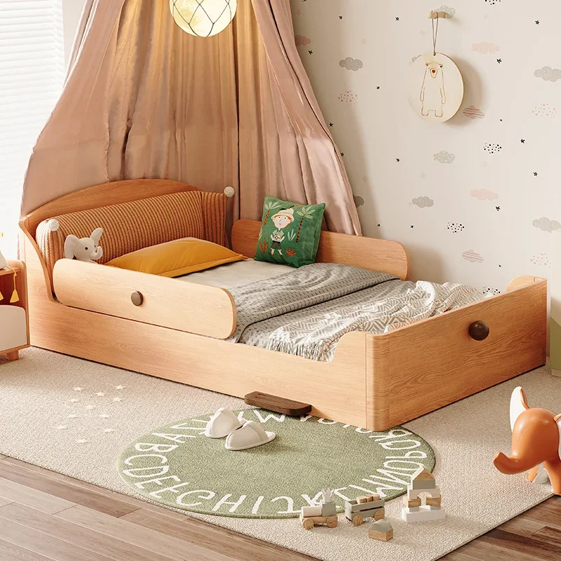 Baby Bassinets Child Bed Toddler Furniture Crib Berceau‌ Activities Cribs Children's Individual Care Cama Infantil Lіko Wooden