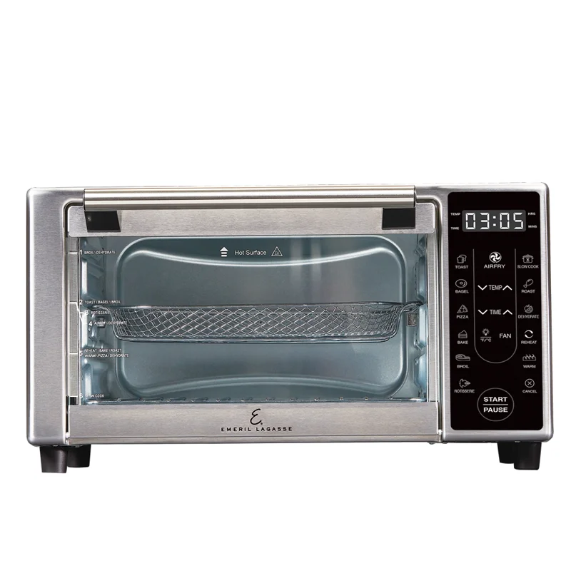 

Power AirFryer 360 Plus Toaster Oven Stainless Steel 1500 Watts