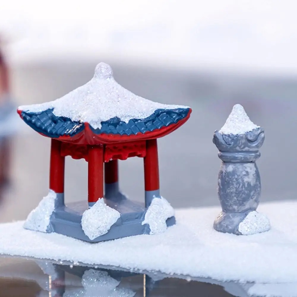 Многоцветные строительные фигурки в китайском стиле экологическая бутылка из