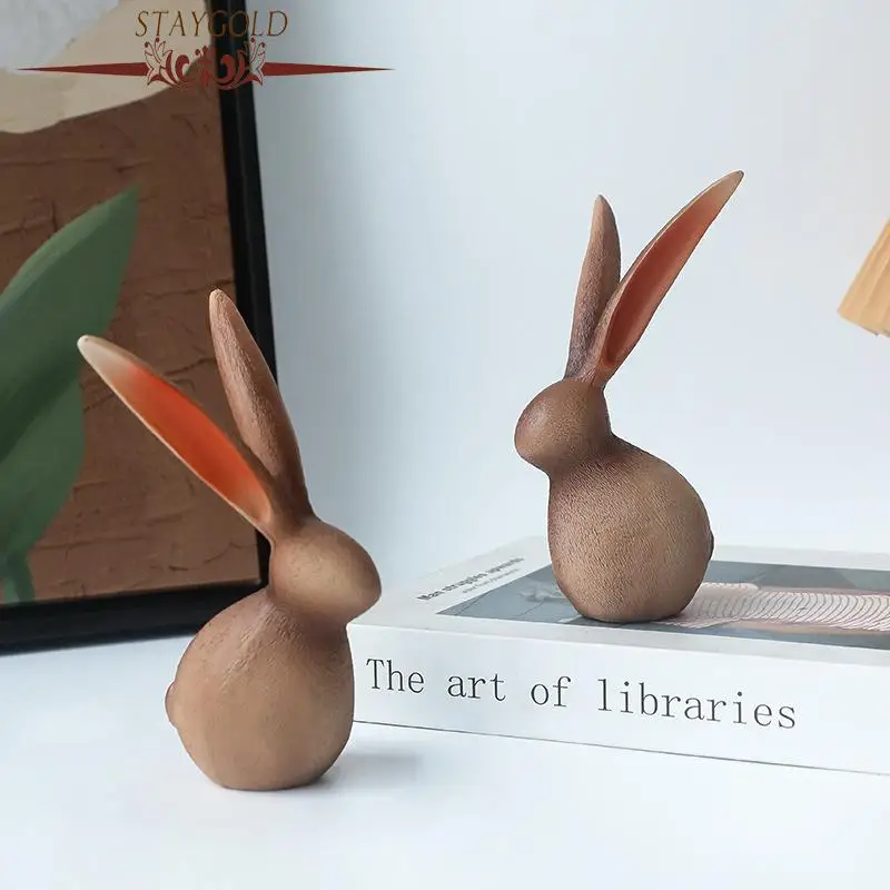 

Home Cute Resin Draw Like Rabbit Small Animal Ornaments Handicrafts Study Decoration Accessories Wine Cabinet