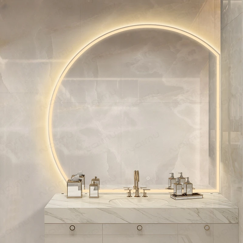 Настенные клейкие зеркала Зеркало для бритья и душа ванной комнаты Аксессуары