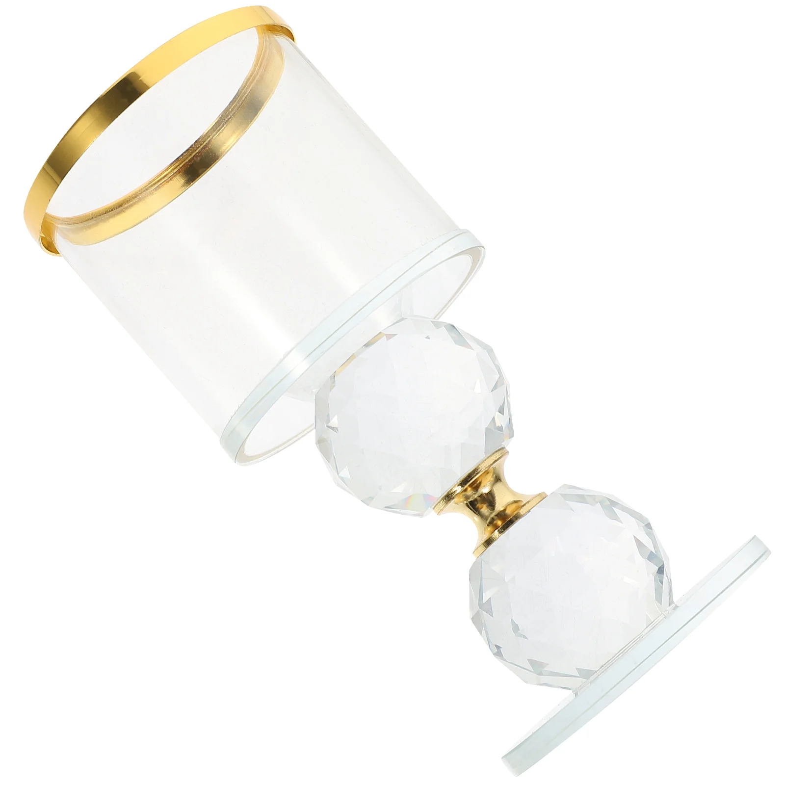 

Holder Glass Vase Stand Candlestick Decorative Wedding Tealight Taper Holders Flower Tabletop Vintage Arrangement Votive