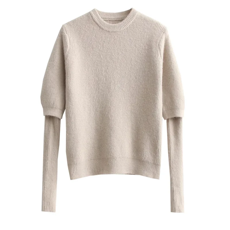 

Sweater Women Winter Loose Long Sleeve Outerwear Harajuku Vintage Autumn Winter Fashion Pullovers O-Neck Sweaters Tops New