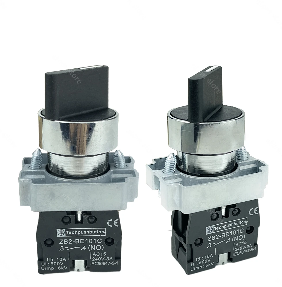 10 шт./лот XB2BD21 XB2BD23 XB2BD25XB2BD25 выключатель питания с короткой ручкой