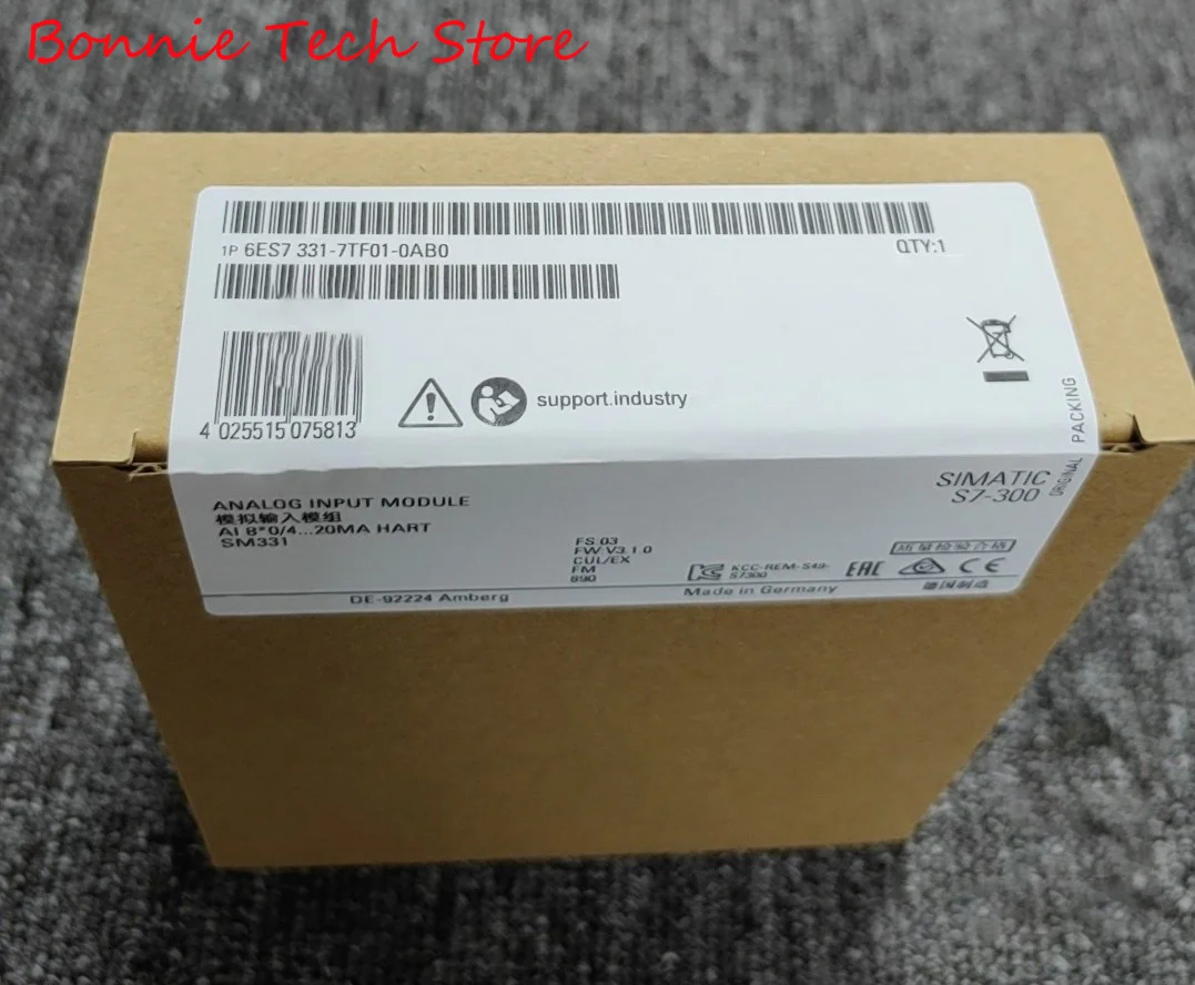 

6ES7331-7TF01-0AB0 для SIEMENS SIMATIC DP, аналоговый вход HART SM 331, 8 AI, 0/4 - 20 mA HART