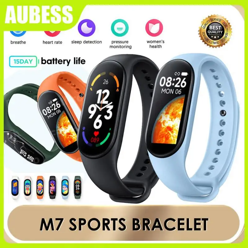 

2/3/5PCS Fashion Smart Watch Sport Smart Bracelet Fitness Tracker Heart Rate Wrist Watches Watch For Mi Band 7 Children