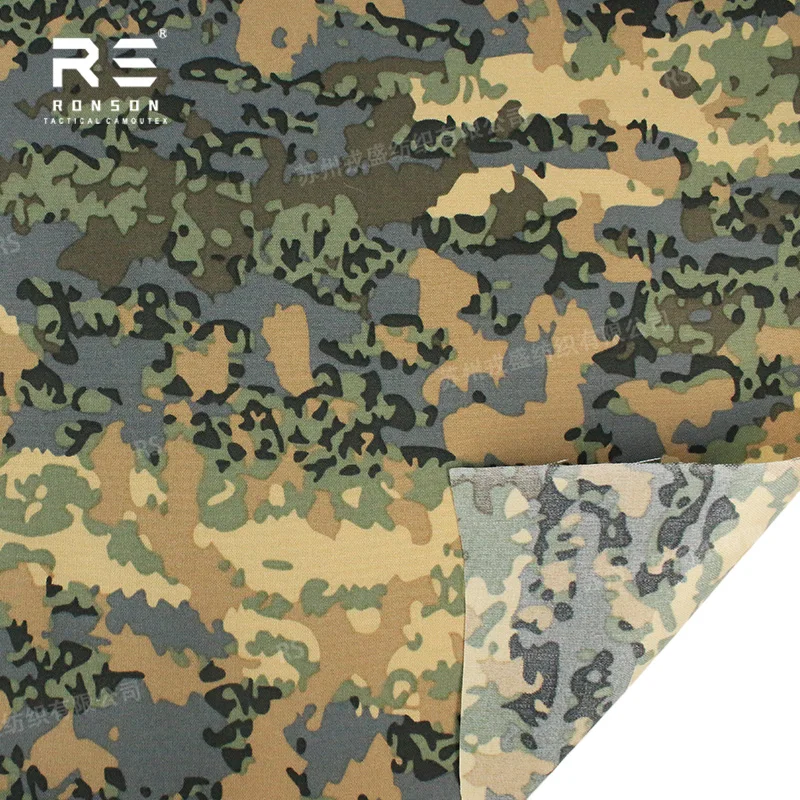 Австрийский камуфляж Tarnanzug Neu 500D, нейлоновый камуфляж Cordura с принтом, ткань с полиуретановым покрытием, прочный для тактического снаряжения NIR IRR (art.: 3920d3acfd296) - 3920d3acfd296