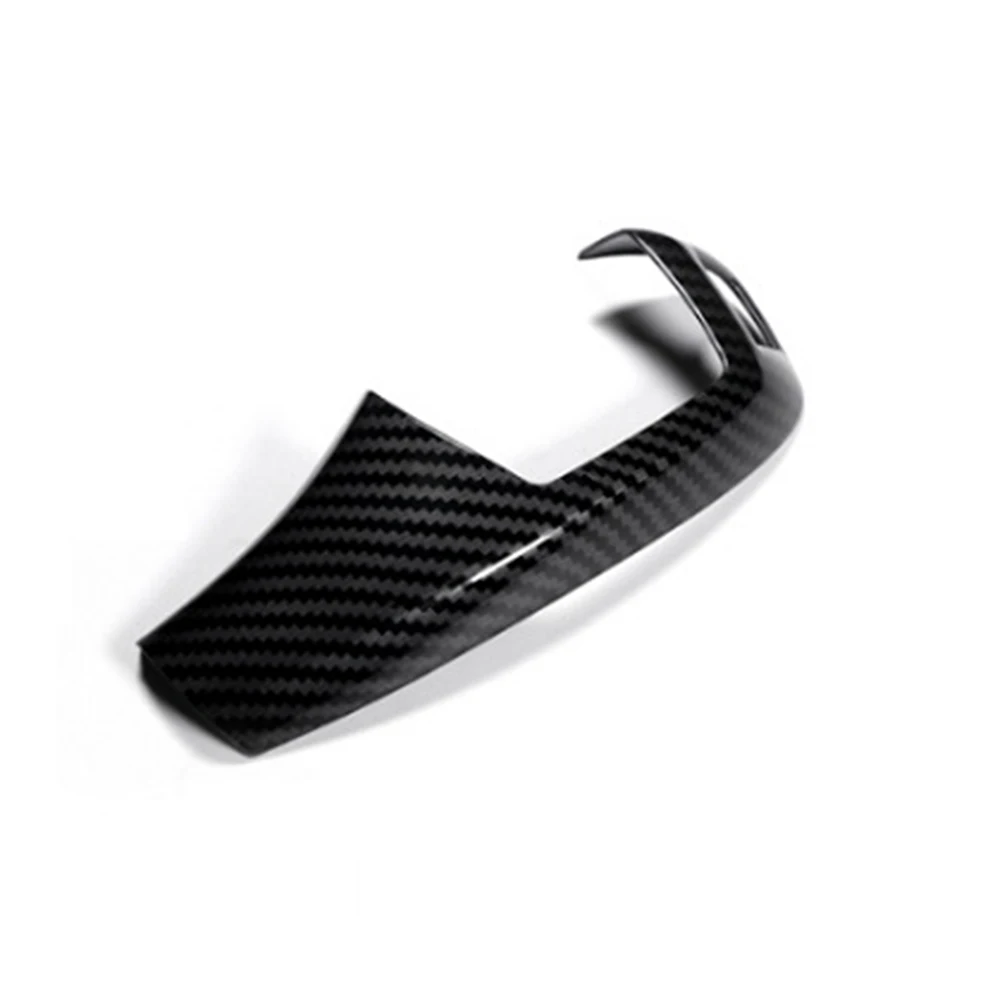

Decorative Cover ABS Black For BMW E60 E70 E71 5 Series X5 X6 Carbon Fiber Gear Shift Knob Cover
