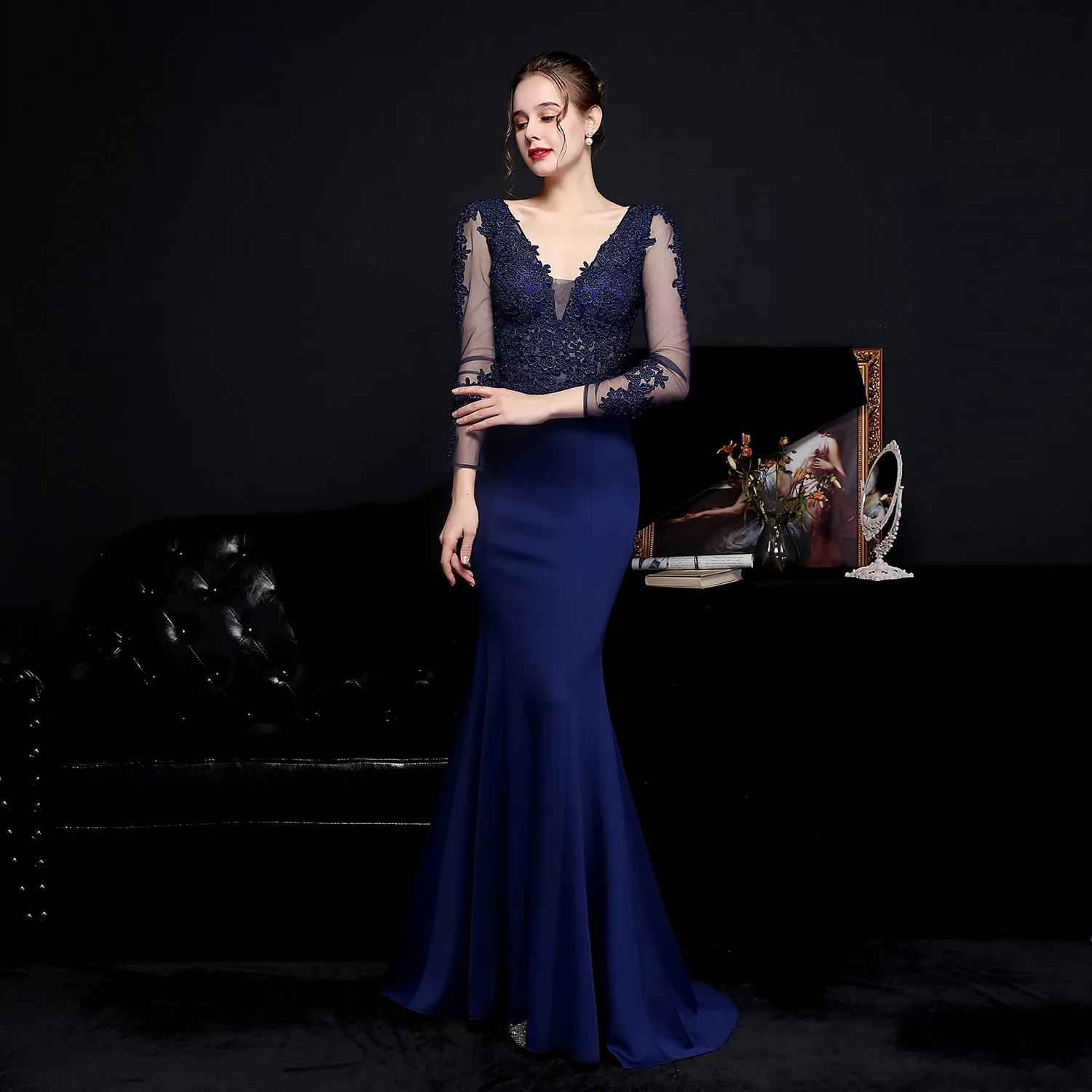 Luxury Party Elegant Dresses for Women 2022 Evening Prom Formal Long Clothes Sexy Sequin Cocktail Ceremony Birthday Maxi Outfits