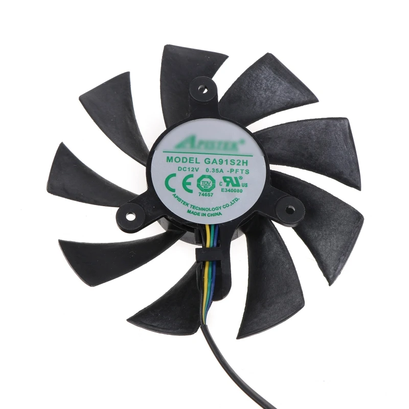 Сменный вентилятор охлаждения GA92A2H 87 мм для Zotac GeForce RTX 2070 SUPER Mini 8 Гб ZT-T20710E-10M