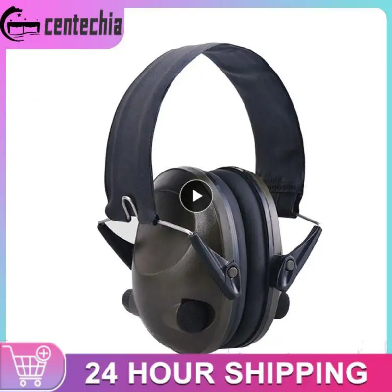 

Hunting Shooting Headphones Intelligent Sound Insulation Earmuff Customized Noise Reduction Anti-noise Earmuff Abs