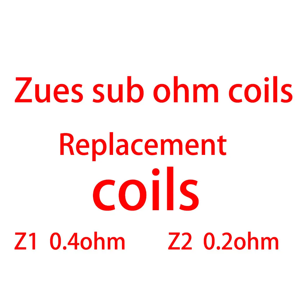 

5pcs DIY Home hand tool parts z1 mesh coils 0.4ohm z2 mesh coils 0.2ohm Replacement Coils for zeus sub ohm coils