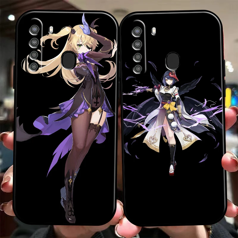 

Genshin Impact Project Game Phone Case For Samsung Galaxy S20 S20FE S20 Ulitra S21 S21FE S21 Plus S21 Ultra Silicone Cover Soft