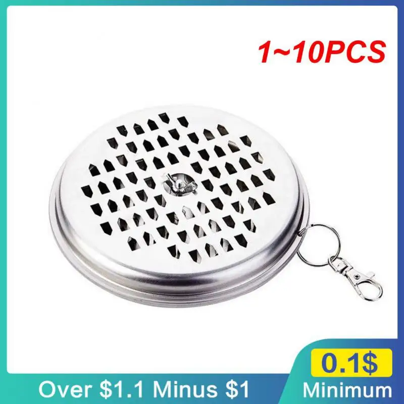 

1~10PCS Anti-mosquito Tools Hollow Design Metal Summer Mosquitos Repellent Tool Durable And Heat Safe Hotel Home Supply