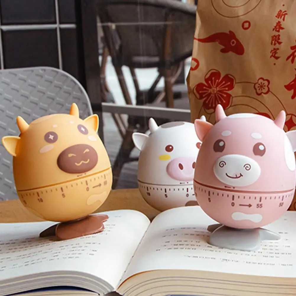 

Будильник для приготовления пищи, мягкий сенсорный прибор для повышения эффективности, с пластиковым напоминанием и циферблатом, механиче...