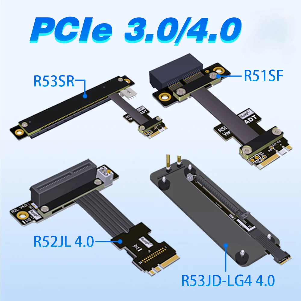 

Кабель-удлинитель ADT M2 NGFF с Wi-Fi для PCI Express X1 X4 X8 X16, переходник M.2 PCI-E PCIe 1x 4x 8x 16x с базой