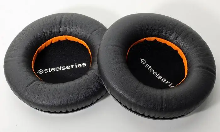амбушюры для наушников Steelseries SiberiaV2 / SiberiaV3 / Siberia200 чёрные