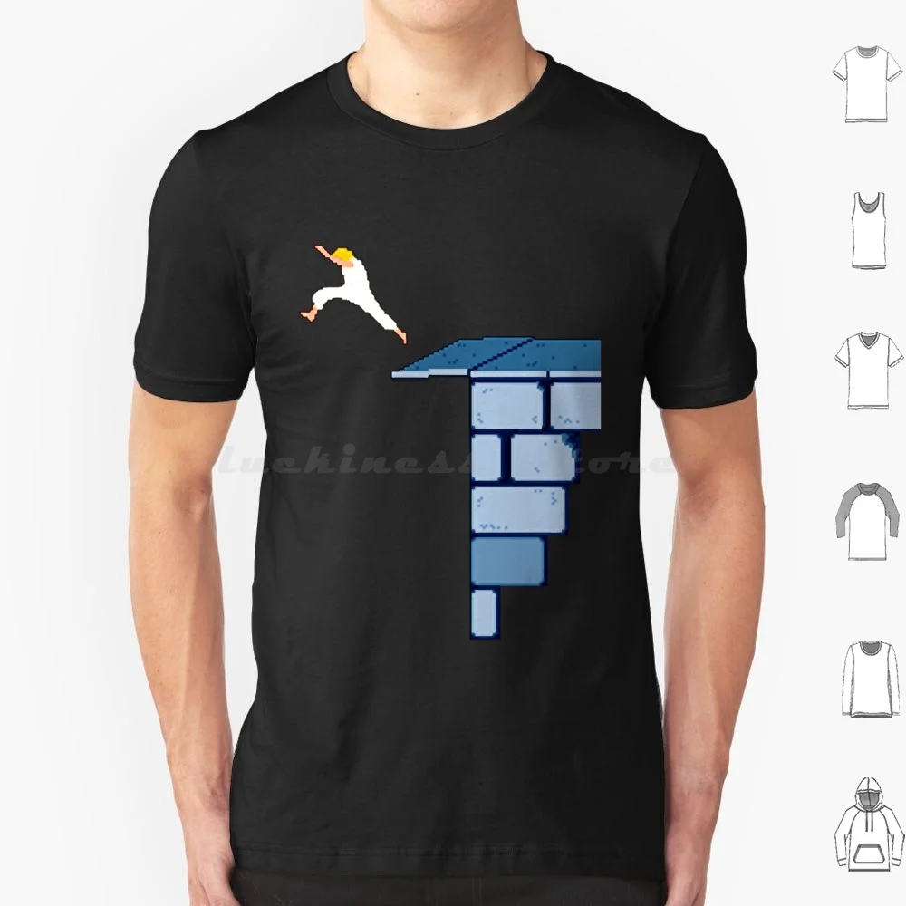 

СКАЧОК веры-обязательный Принц Персии. Хлопковая футболка для мужчин и женщин, с принтом «сделай сам», Leap Faith Prince Persia Essential