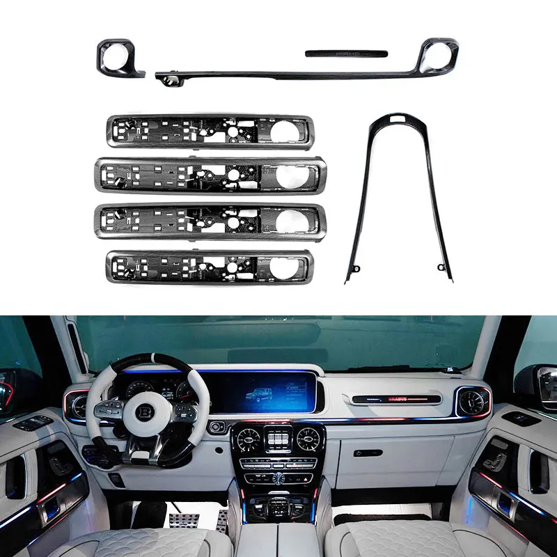 2019-2023y ~ W464 W463A G500 G63 Wasserdruck Kohle faser автоматические наборы