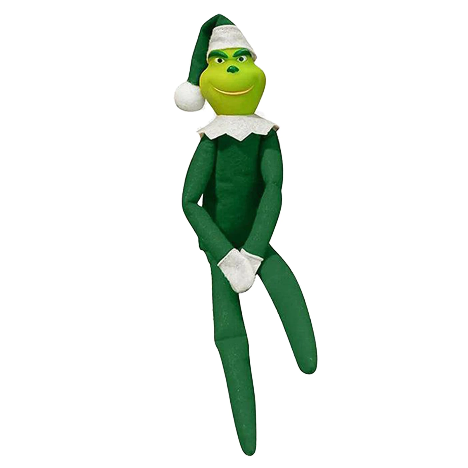 

32 См Рождественская Кукла-эльф Ручной Работы, Забавная Плюшевая Игрушка-монстр С Длинными Ногами