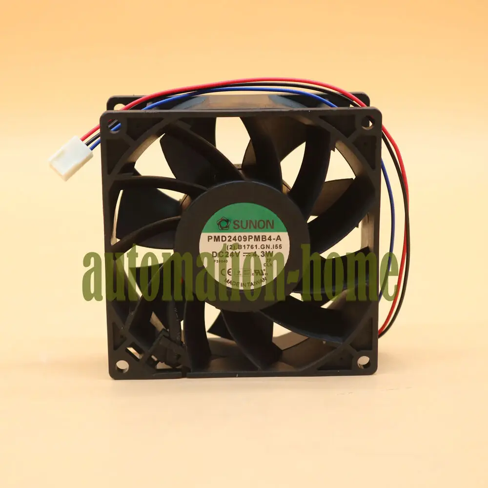 Sunon PMD2409PMB4-A DC 24V 4,3 W 9cm 92*92*38MM 3-линейный охлаждающий вентилятор # XR