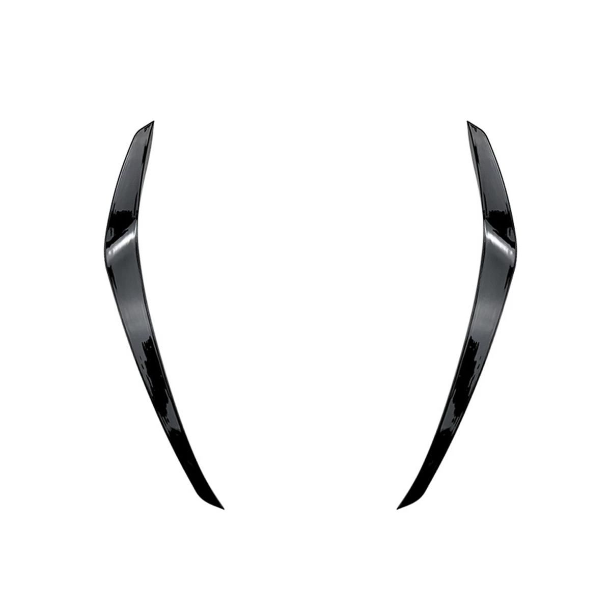 

1 пара, автомобильный передний бампер, спойлер, разветвитель, крышка, противотуманный разветвитель, отделка для Golf 7, Golf MK7 2013-2016, вниз нож