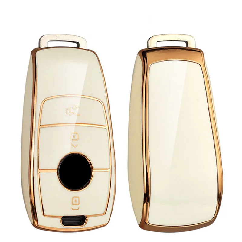

TPU Car Remote Key Cover Case Shell Fob for Mercedes Benz 2017 E Class W213 E200 E260 E300 E320 2018 S Class GLS GLA Accessories