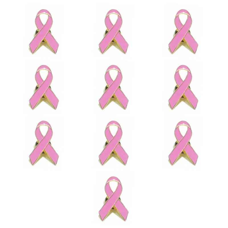 10 шт. красная булавка-ленточка для информирования о СПИДе брошка на лацканы