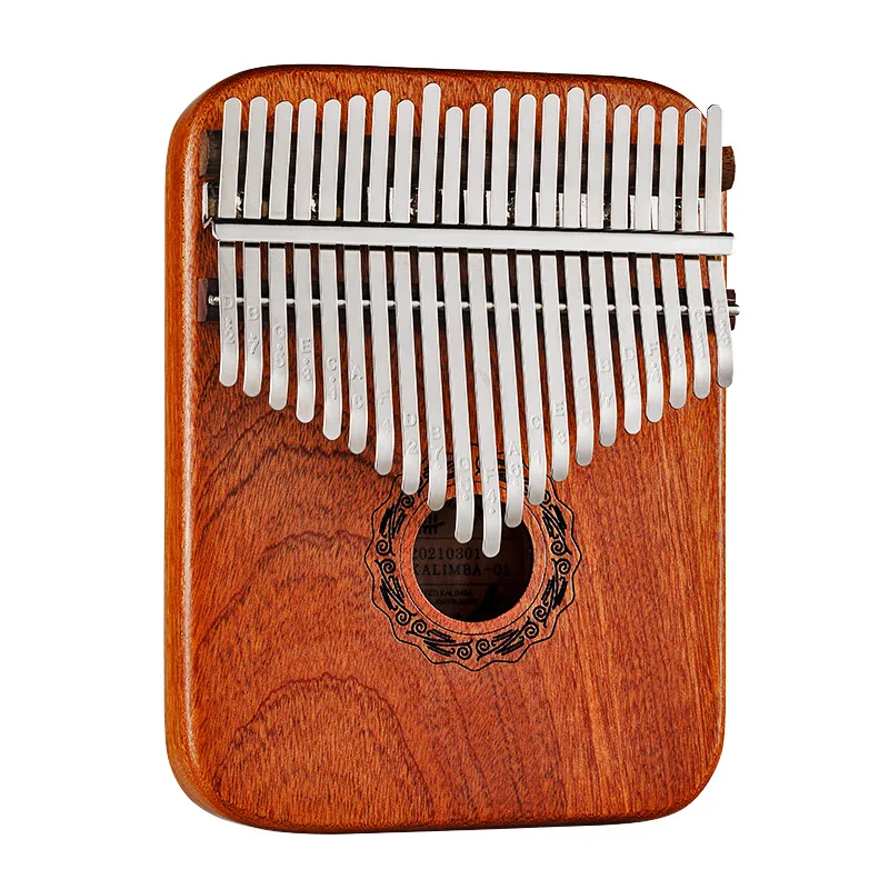 

Hluru Kalimba 21 Keys Thumb Piano Full Solid Wood Plate Board Yellow Sandalwood Professional Mbira Beech Musical Instrument