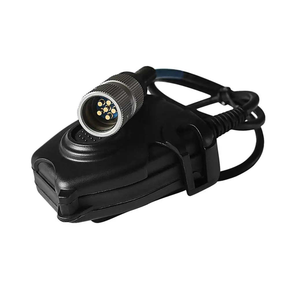 U94 6 Pin PTT Tactical Headset Adapter for AN/PRC152 PRC148 Dummy Case Airsoft Sports Headset PTT