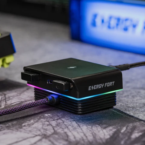 Магнитная зарядная станция для мыши energy fort  RGB