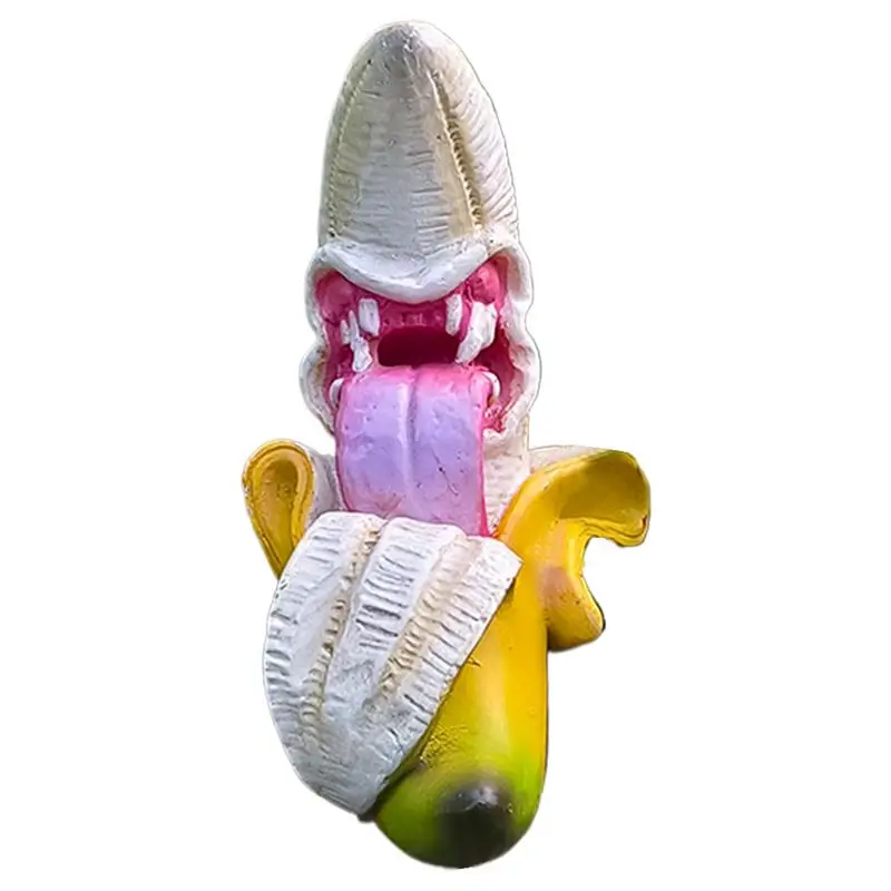 Садовые скульптуры Статуи Банан Хэллоуин Украшения для газона Открытые