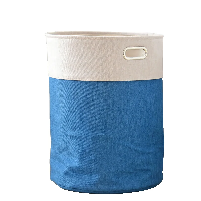 

Multi-function Folding Large Eva Fabric Storage Basket Dirty Clothes Bucket Toy Storage Basket
