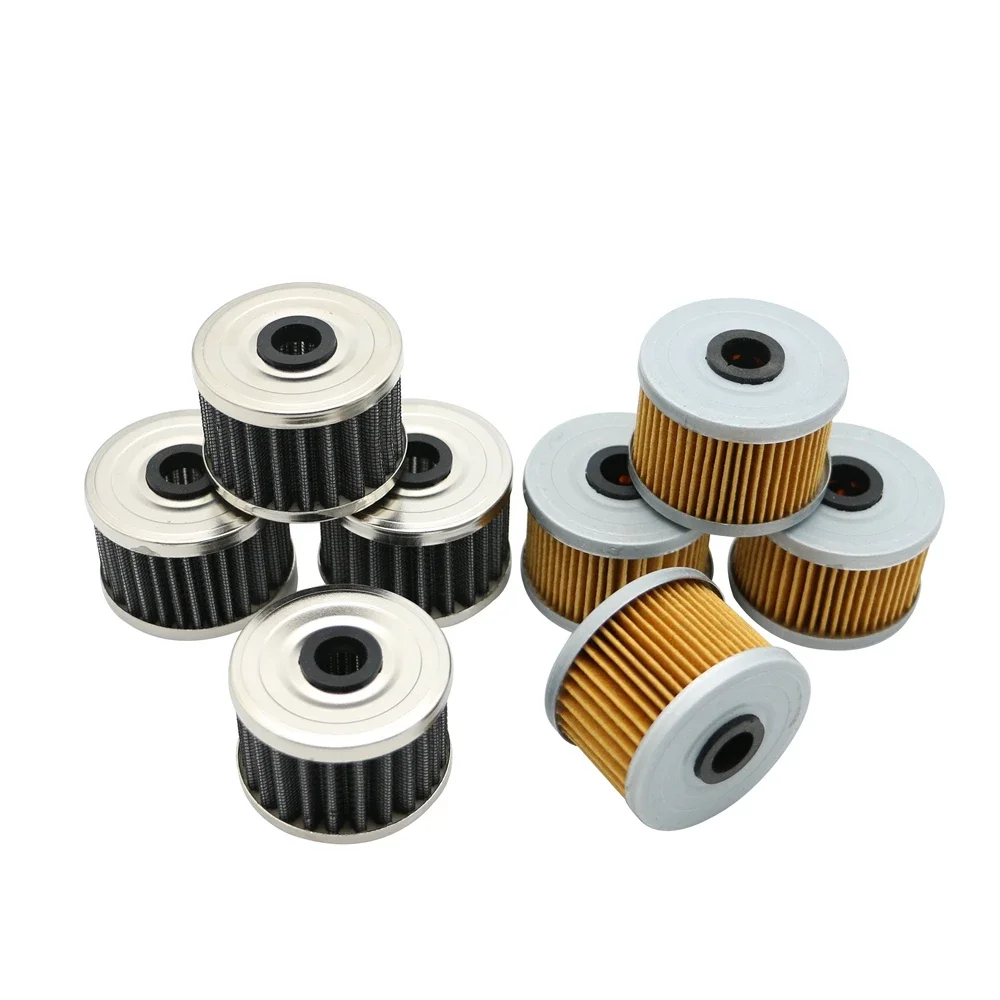 Фото Для Kawasaki KLX110 KLX110R KLX110L KSR110 BN125 BX125 Ninja 125 BX125 KLX125 Z125 KLX140 KLX140G масляный фильтр мотоцикла №1