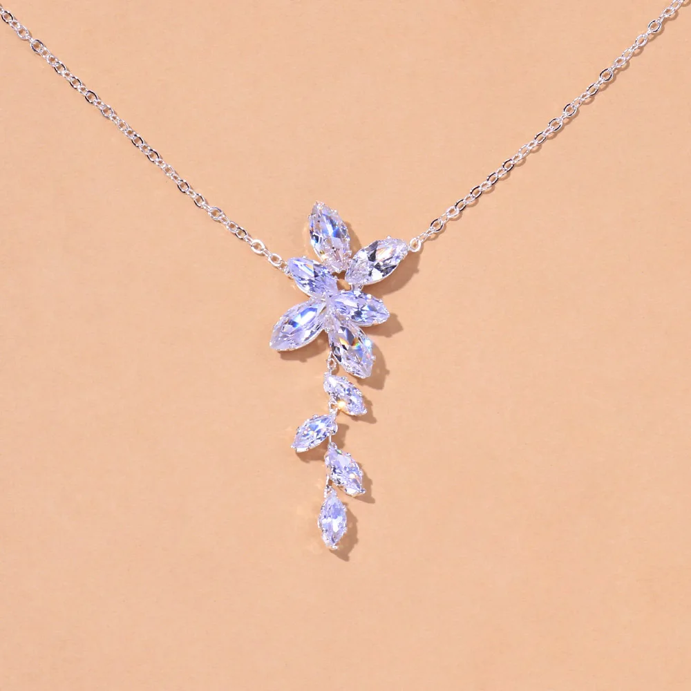 Новое поступление 2022 роскошный свадебный ювелирный набор с маркизом для женщин