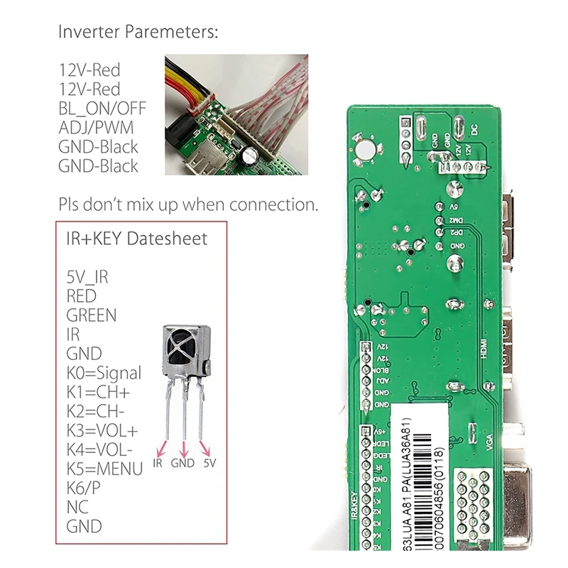 Обновленная версия Универсальный комплект чешуеров 3663 плата драйвера