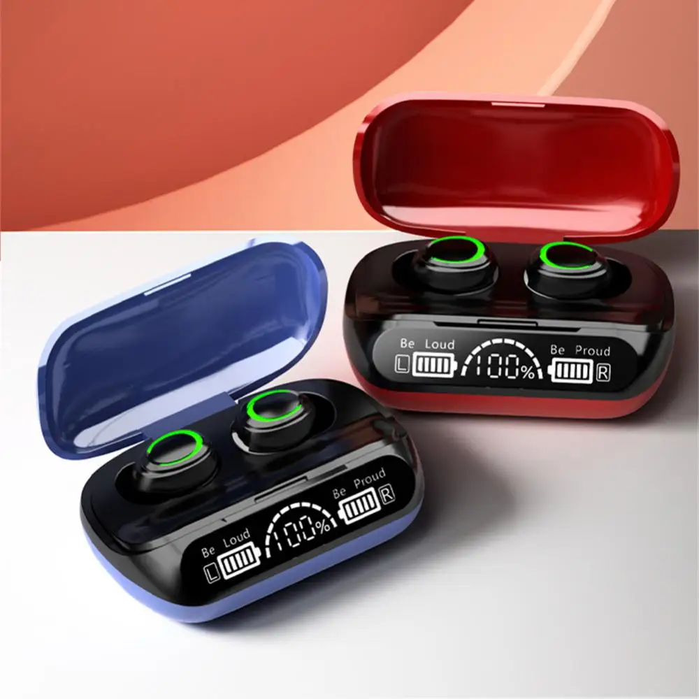 

Waterproof Tws Headset Stereo For Ios Android Bluetooth Headphones Sweatproof Noise Reduction Gaming Earbuds Wireless Earphone