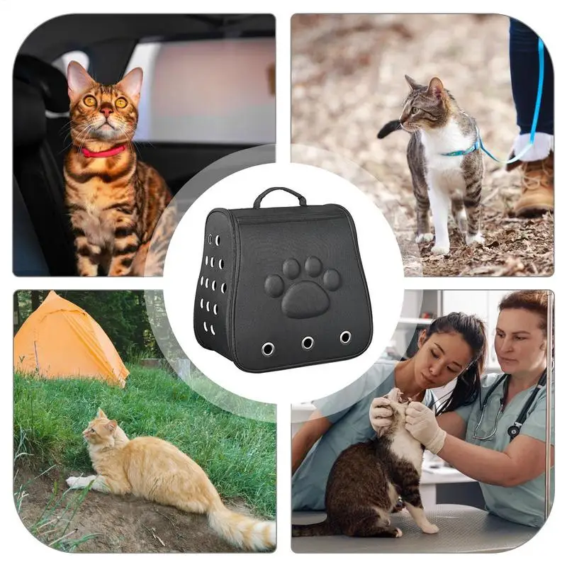 Чехол для переноски кошек легкая переноска щенков сумки маленьких и средних